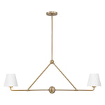 Crystorama Xavier 2-Light Linear Chandelier