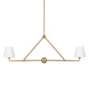 Crystorama Xavier 2-Light Linear Chandelier