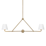 Crystorama Xavier 2-Light Linear Chandelier