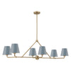 Crystorama Xavier 6 Light Chandelier