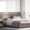 Zest Solid Wood Panel Bed