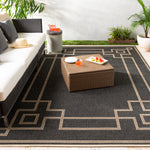 Livabliss Alfresco Frame Indoor/Outdoor Rug