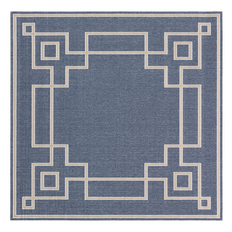 Livabliss Alfresco Frame Indoor/Outdoor Rug