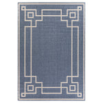 Livabliss Alfresco Frame Indoor/Outdoor Rug