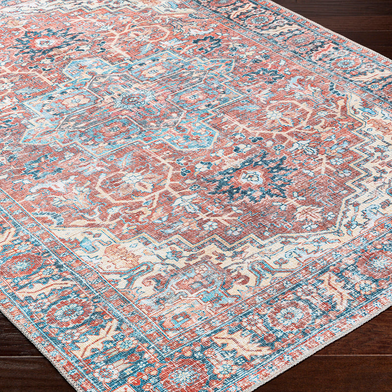 Livabliss Alanya Rose Machine Woven Rug