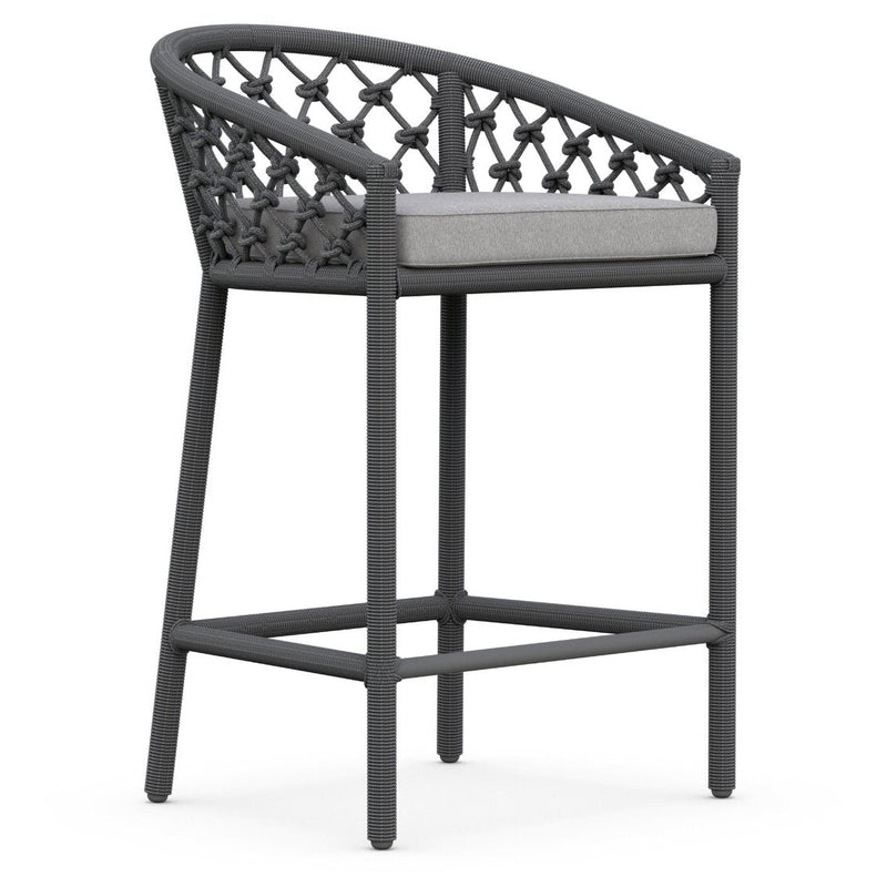 Azzurro Living Amelia Outdoor Counter Stool Set of 2