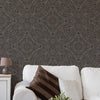 Mitchell Black Arbor Quad Wallpaper