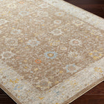 Livabliss Avant Garde Brown Machine Woven Rug