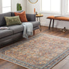 Livabliss Bodrum Orange Indoor/Outdoor Rug