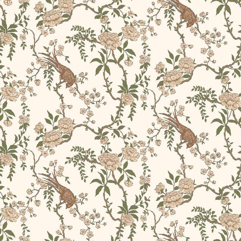 Mitchell Black Birdsong Wallpaper