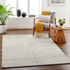 Livabliss Brook Grid Hand Tufted Rug