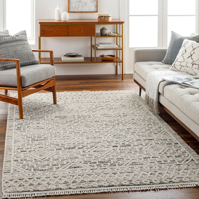 Livabliss Berlin Texture Machine Woven Rug