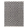 Livabliss Birmingham Checker Shag Machine Woven Rug