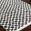 Livabliss Birmingham Checker Shag Machine Woven Rug