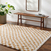 Livabliss Birmingham Checker Shag Machine Woven Rug