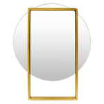 Benedict Framed Circle Wall Mirror