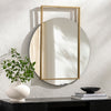 Benedict Framed Circle Wall Mirror