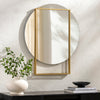 Benedict Framed Circle Wall Mirror