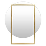 Benedict Framed Circle Wall Mirror