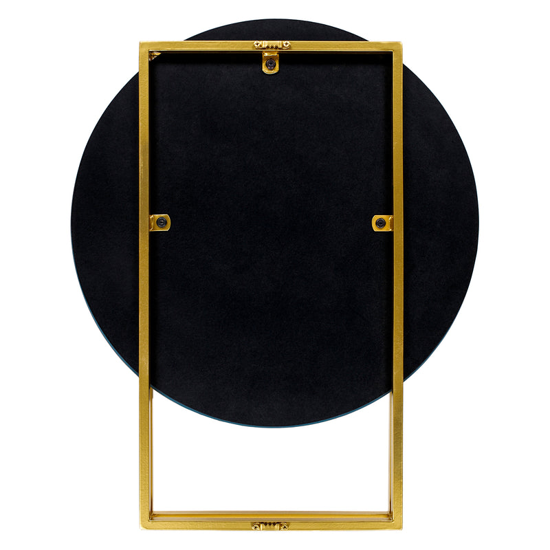 Benedict Framed Circle Wall Mirror