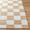 Becki Owens x Livabliss Kamey Check Jute Hand Woven Rug