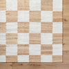 Becki Owens x Livabliss Kamey Check Jute Hand Woven Rug