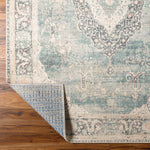 Becki Owens x Livabliss Marlene Teal Machine Woven Rug