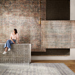 Becki Owens x Livabliss Marlene Scroll Machine Woven Rug