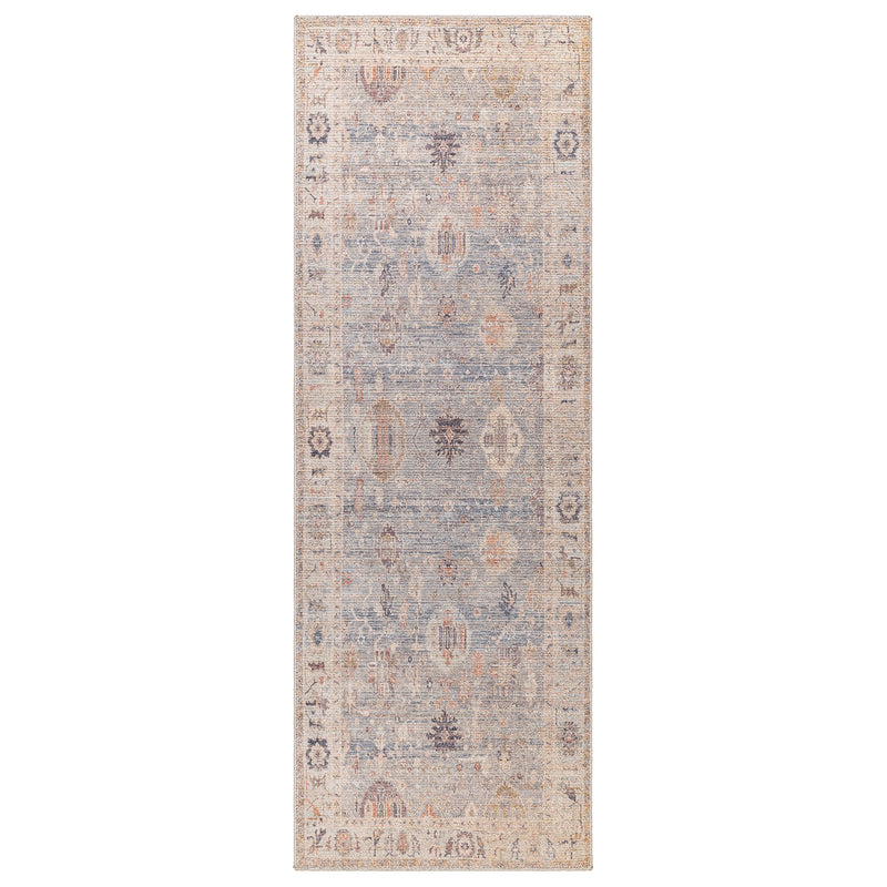 Becki Owens x Livabliss Marlene Sky Machine Woven Rug