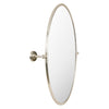 Burnish Oval Wall Mirror