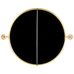 Burnish Round Wall Mirror