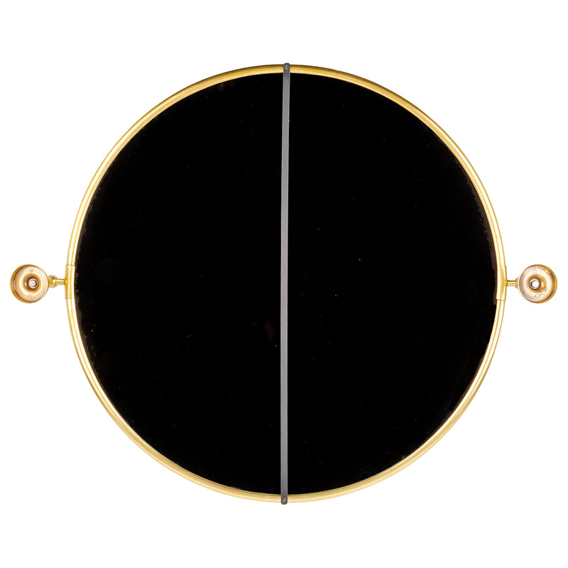 Burnish Round Wall Mirror