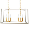 Old World Design Manning Rectangular Chandelier