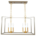 Old World Design Manning Rectangular Chandelier