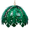 Old World Design Tropical Leaf Chandelier