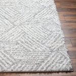 Livabliss Cloudy Shag Basketweave Machine Woven Rug