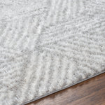 Livabliss Cloudy Shag Basketweave Machine Woven Rug