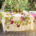 Garnier Thiebaut Citrons De Menton Romance Cotton-Linen Tablecloth