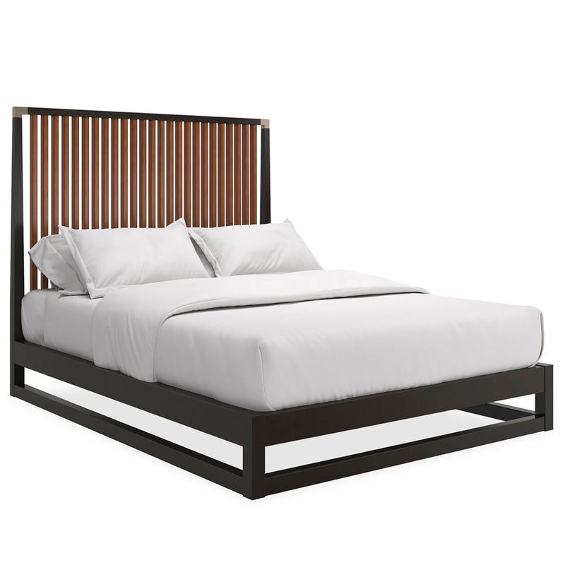 Caracole Pinstripe Slatted Bed