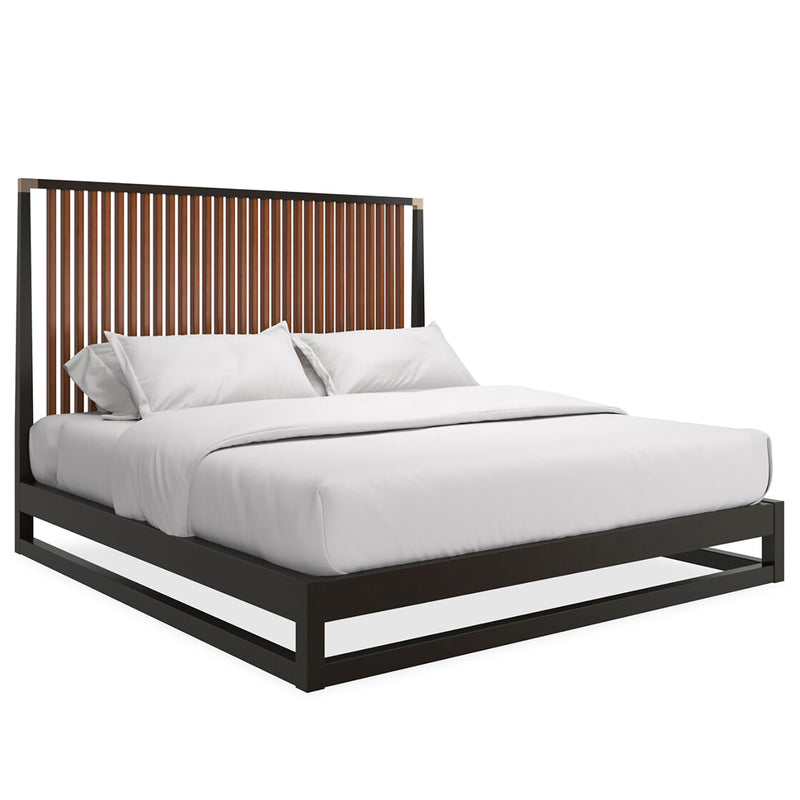 Caracole Pinstripe Slatted Bed