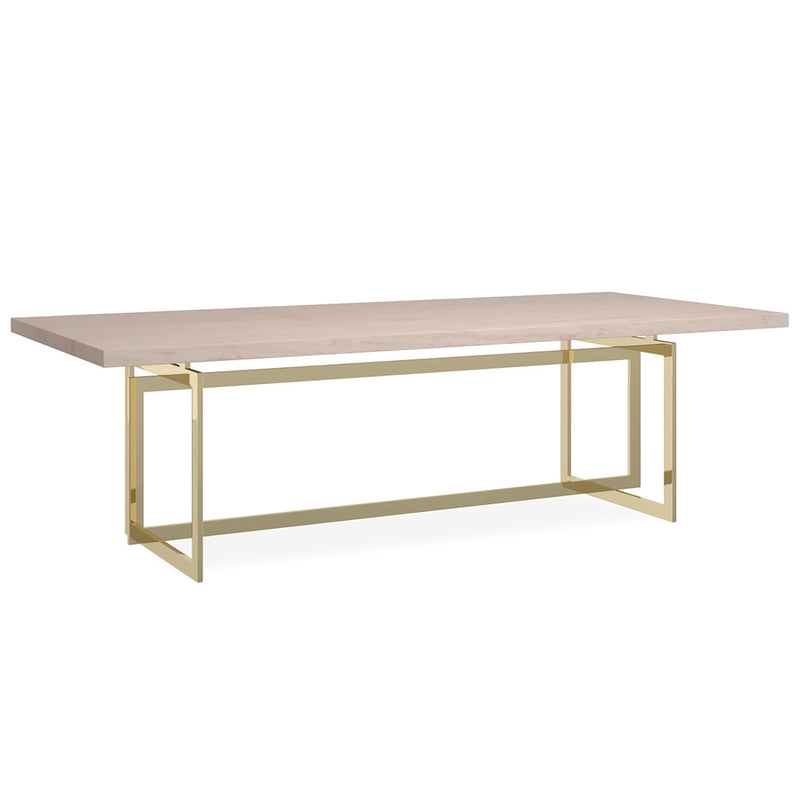 Caracole Wish You Were Here Creme Dining Table