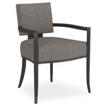 Caracole Reserved Seating Seal Skin Arm Chair