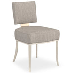 Caracole Reserved Seating Matte Pearl Side Chair