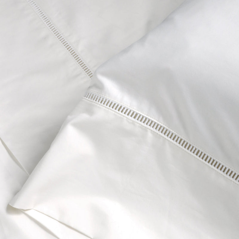 Pom Pom at Home Como Ladder Stitch Cotton Sateen Sheet Set