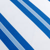 Classic Stripe Blue Throw Pillow