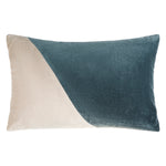 Cotton Velvet Wave Throw Pillow