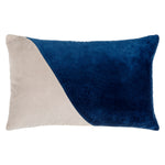 Cotton Velvet Wave Throw Pillow