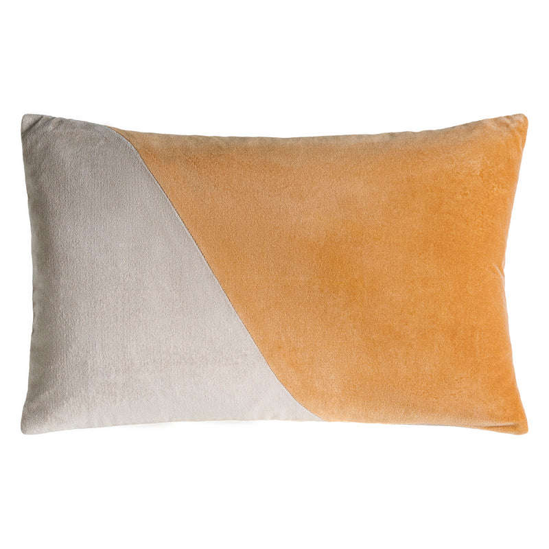 Cotton Velvet Wave Throw Pillow