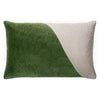 Cotton Velvet Wave Throw Pillow