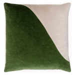 Cotton Velvet Wave Throw Pillow